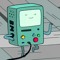 BMO dancing at the sunset