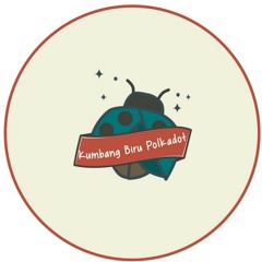 Kumbang Biru Polkadot
