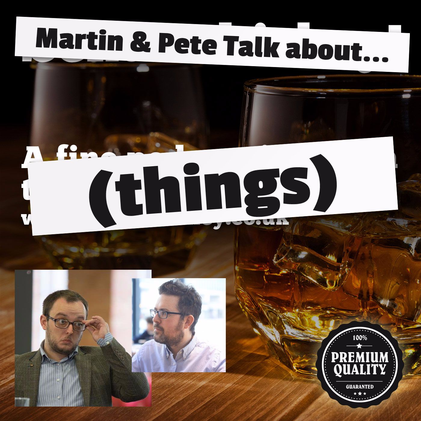 Martin and Pete talk about...