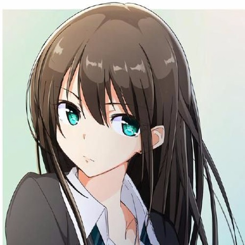 Anime girl face