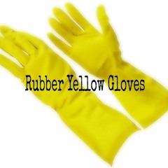 Rubber Yellow Gloves