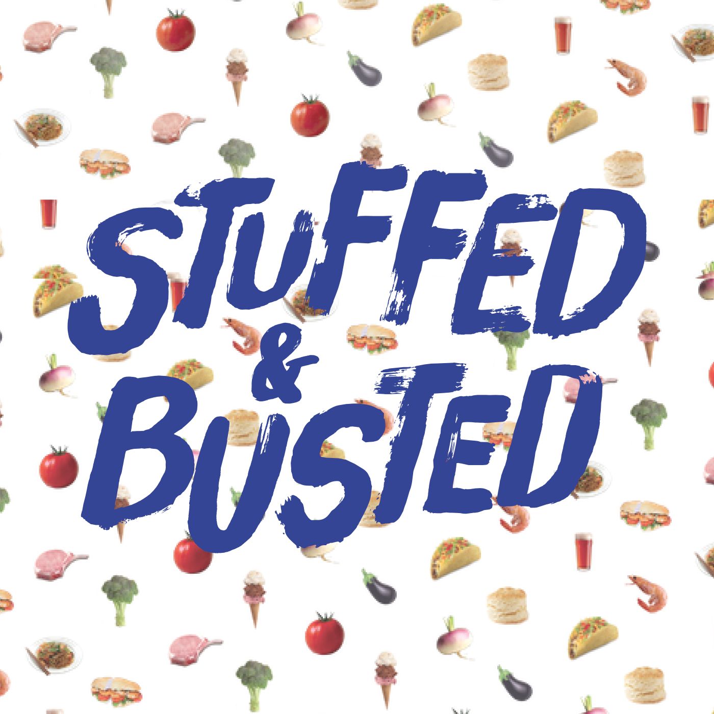 Stuffed & Busted podcast artwork