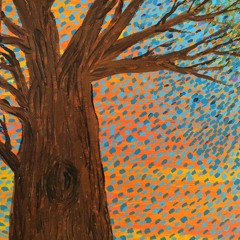 the painted Tree