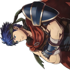That one guy from the Super Smash Bros, Ike