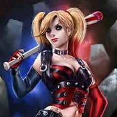 harley quin/ mangle the fox, real