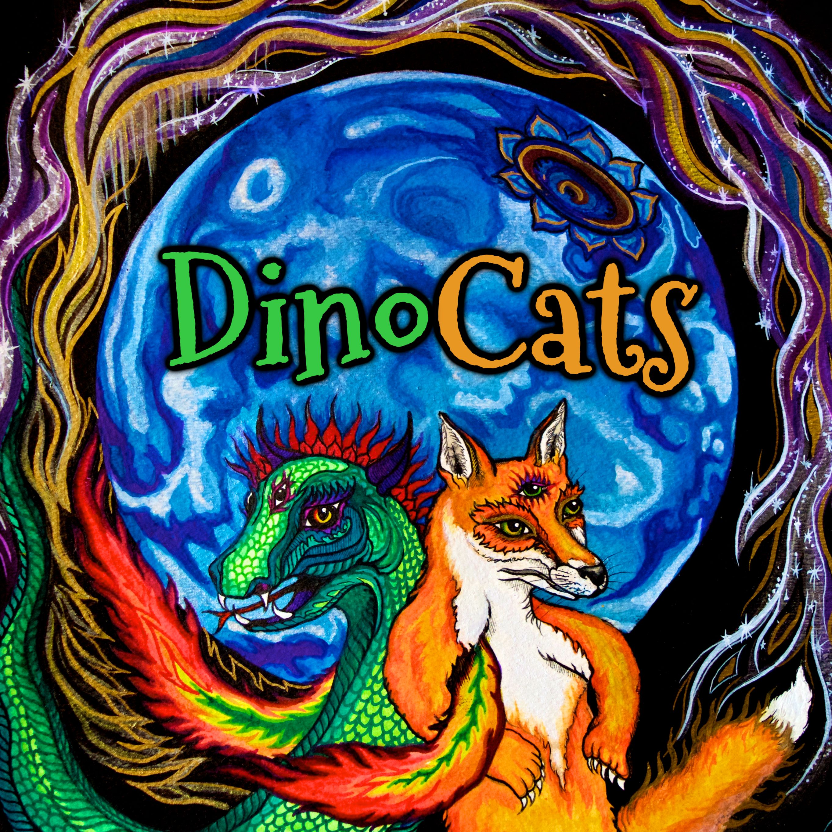 DinoCats podcast artwork