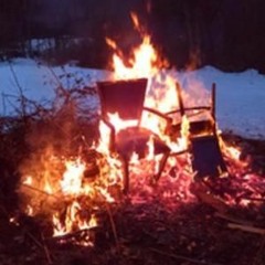 Sitting on my front porch