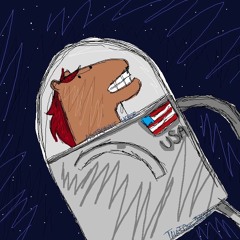 Astronaut Horse