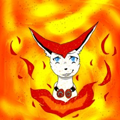 Blaze the Shiny Victini
