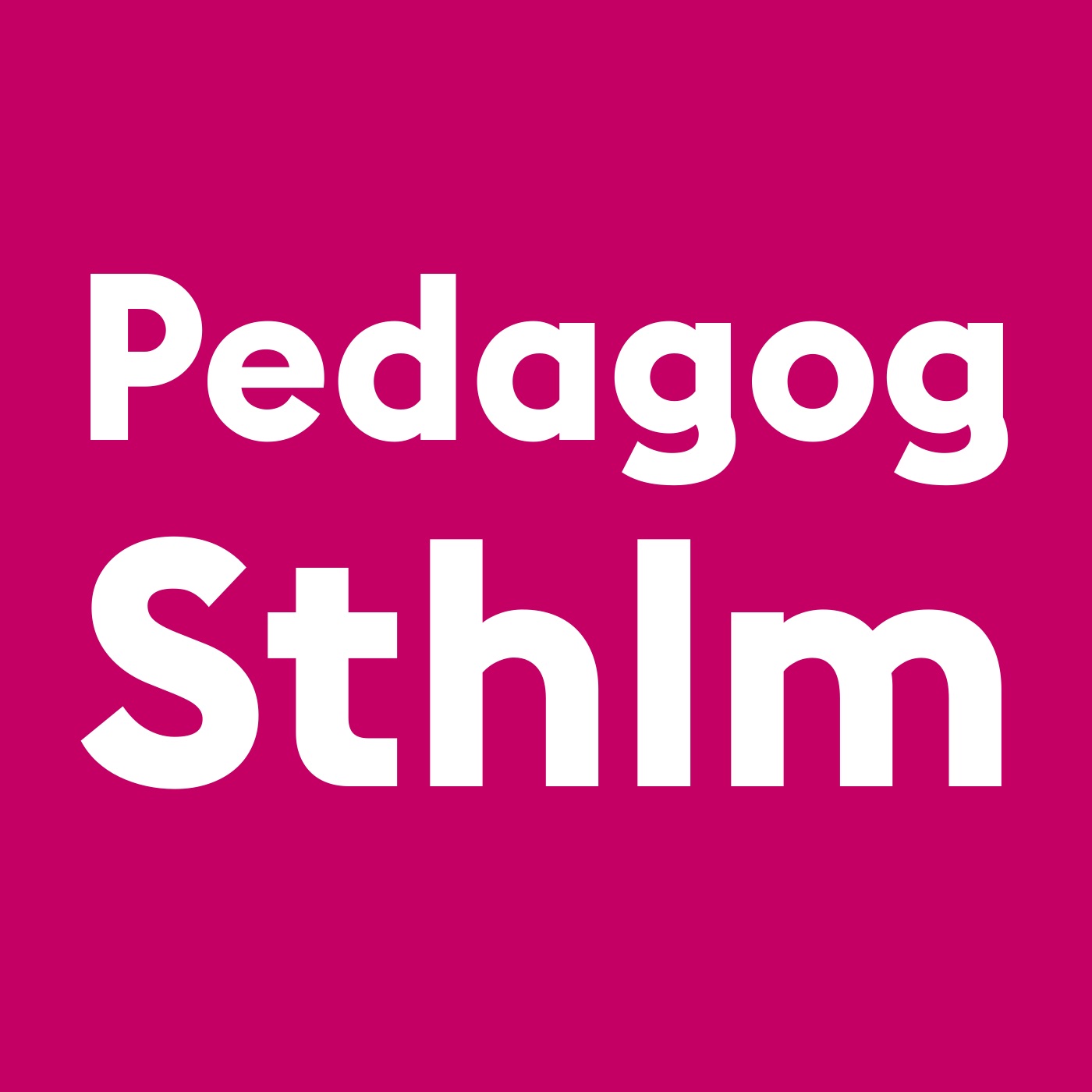 Pedagog Stockholm