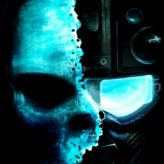blue skull