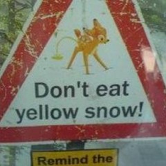 yellow snow