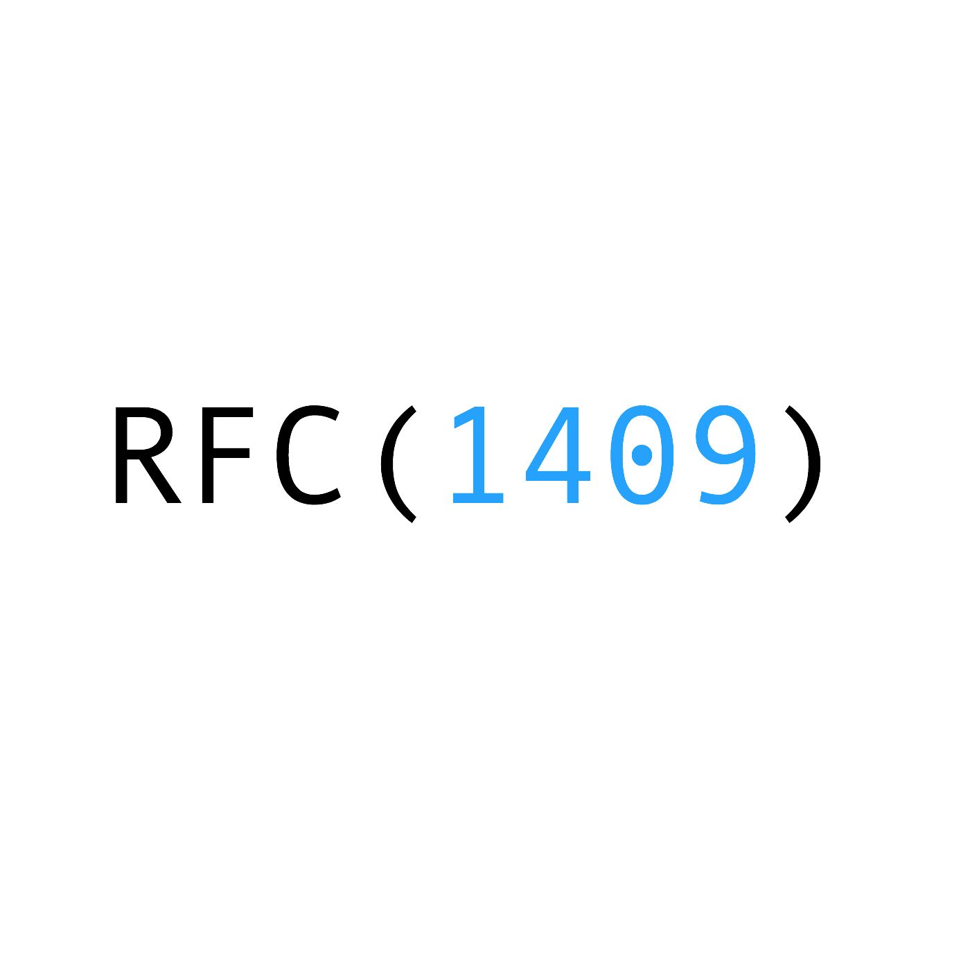 RFC 1409 Podcast