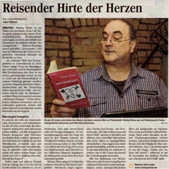 Unrasierter Apostel der Liebe