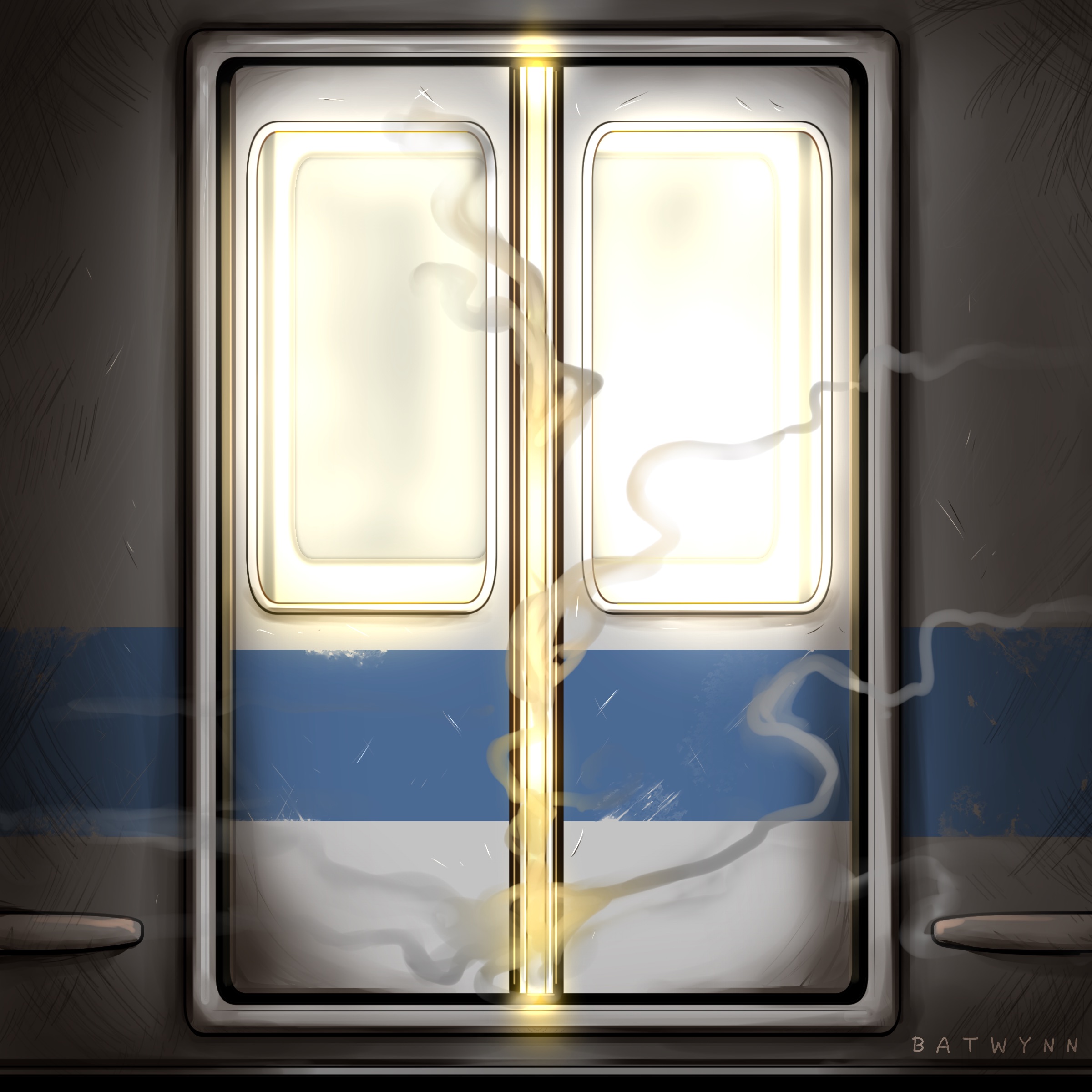 Smoking Between the Cars