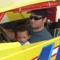 Who's that kid in the racecar?