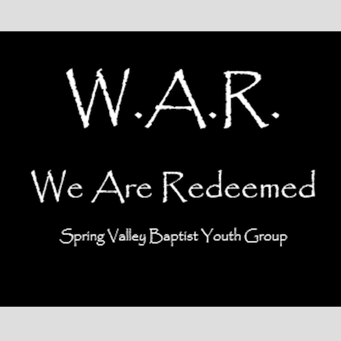 W.A.R. Ministries podcast artwork