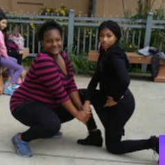 Little slim thick woman in black songz