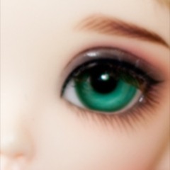 Glass Green Eye