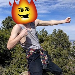 Young Fire Emoji