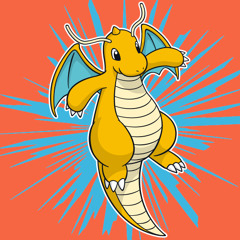 Dragonite 0505 (カイリュー)