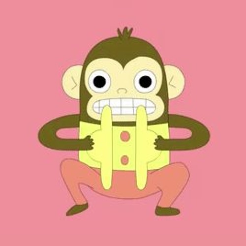 Обезьянка с тарелками в голове картинки