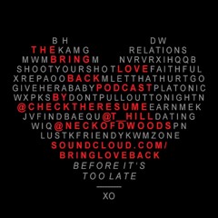 We Bringing Love Back Podcast