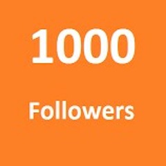 1000 followers
