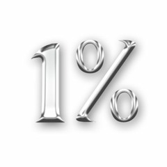 1%