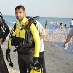 مدرب غوص أحمدآل ربح