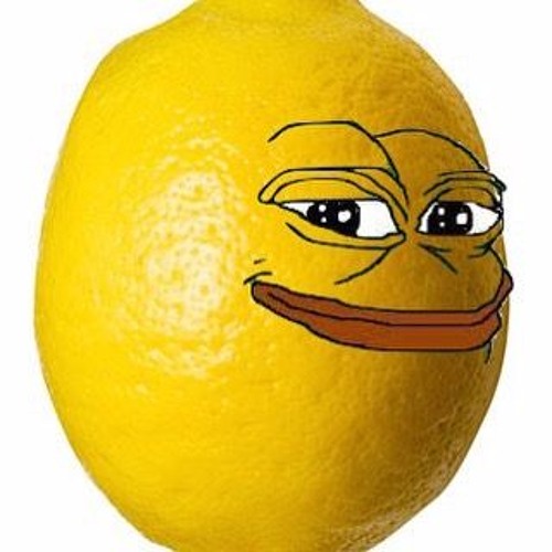 Мем с лимоном и лицом