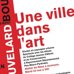 Une Ville dans l'art - résidence 2016-2017