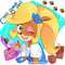 Amy furry hedgehog pink