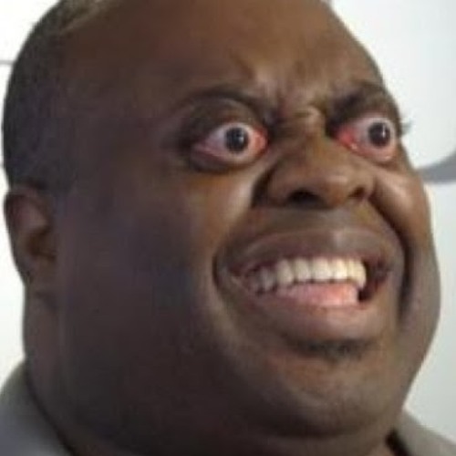 Картинка негр с выпученными глазами