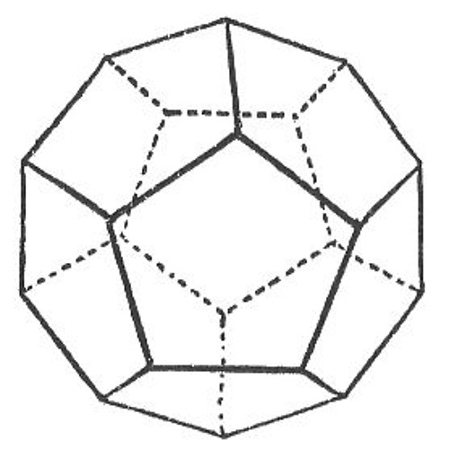 Рисунок правильного додекаэдра
