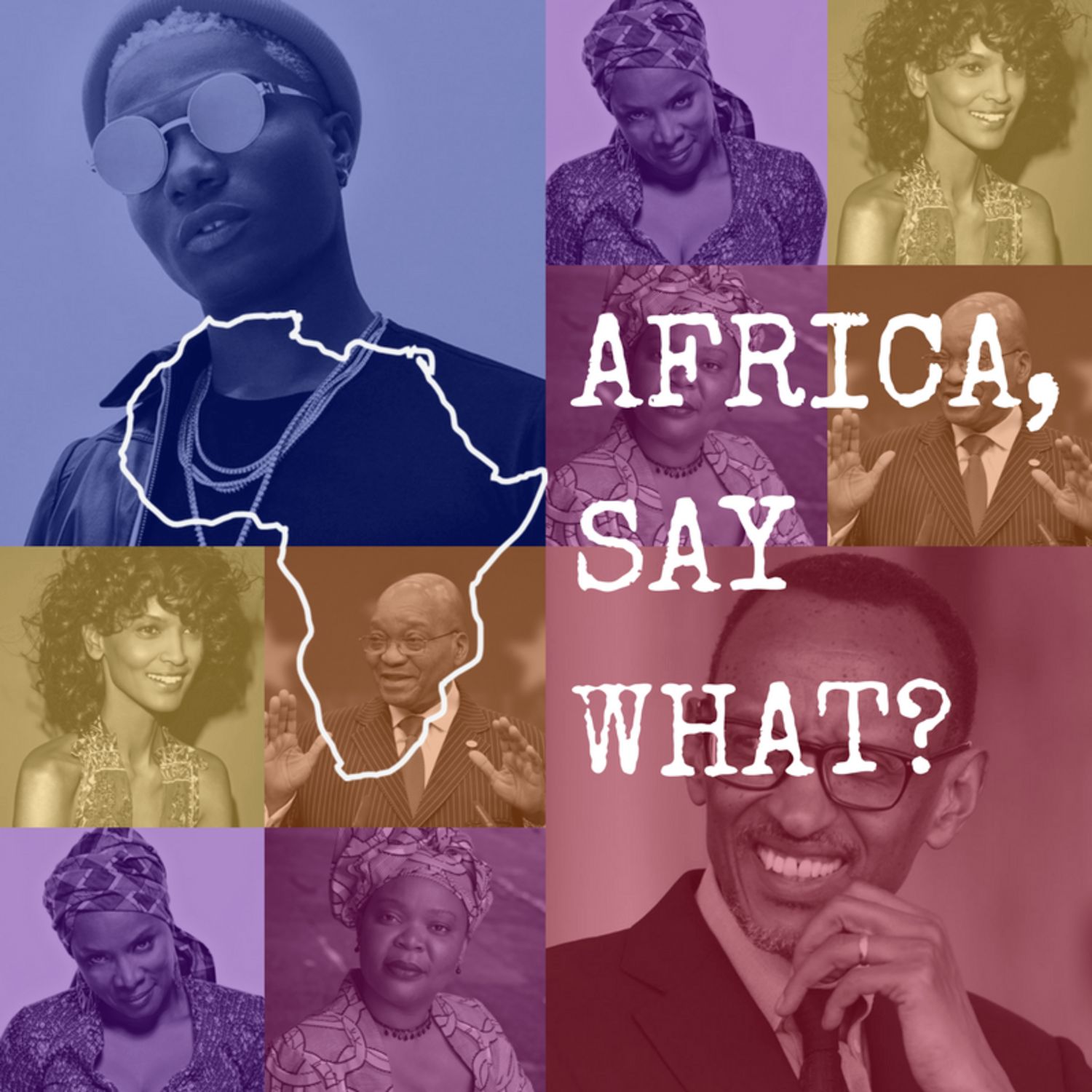 Africa, Say What? podcast artwork