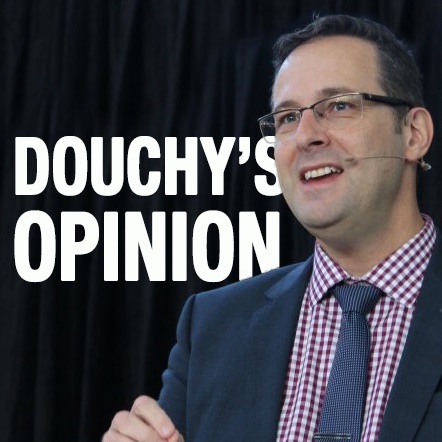 Douchy's Opinion podcast artwork