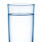 A rather tall glass Water