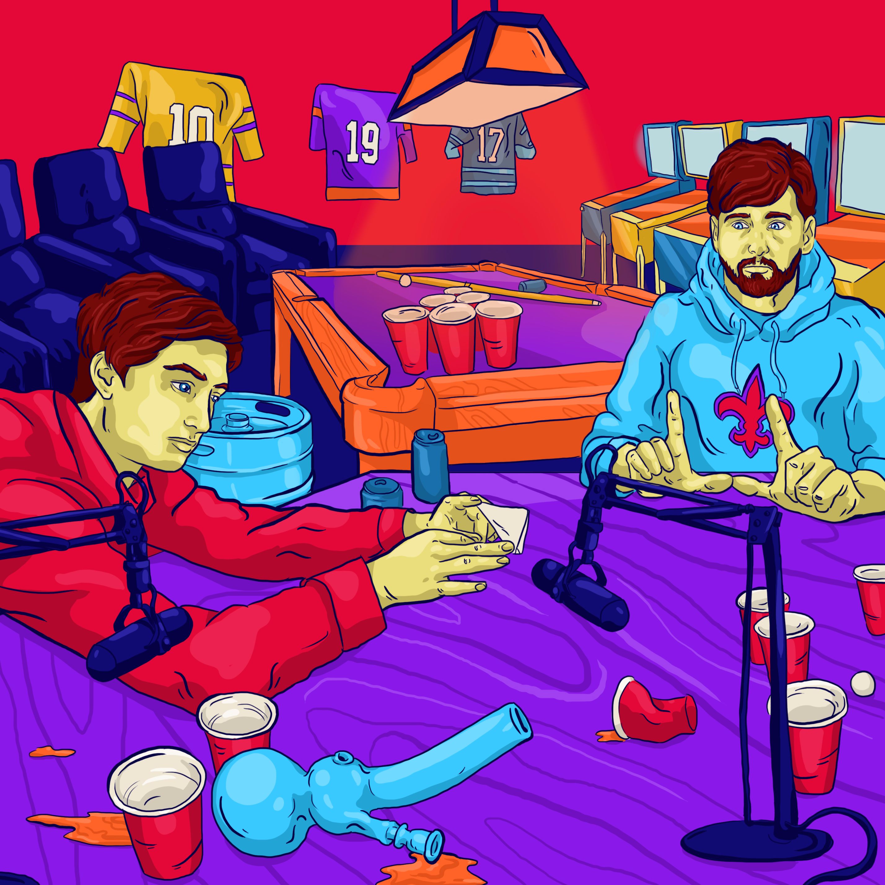 Between The Uprights podcast artwork