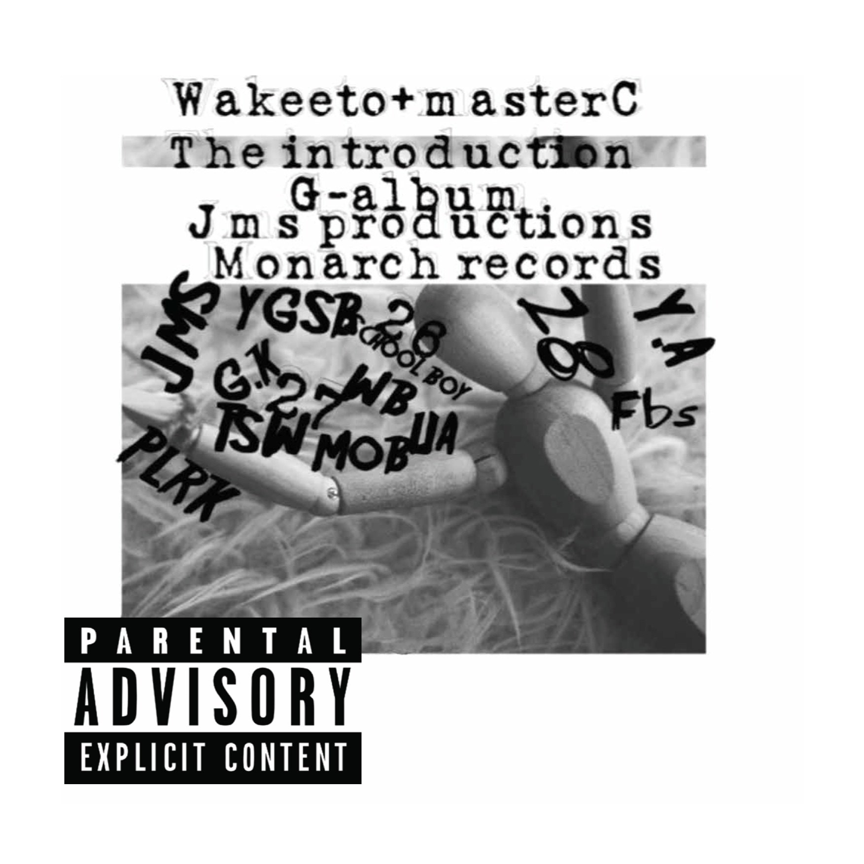 Wakeeto+MasterC    monarc records +jms productions podcast artwork