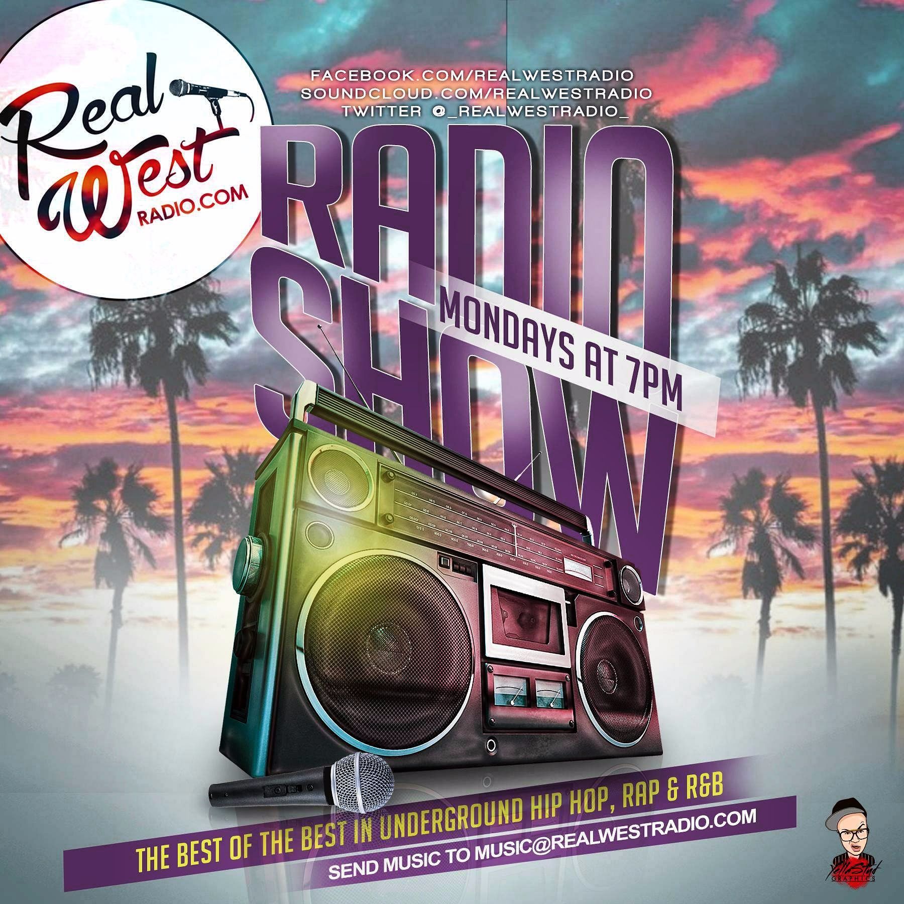 Real West Radio - Home of Underground Hip Hop cover