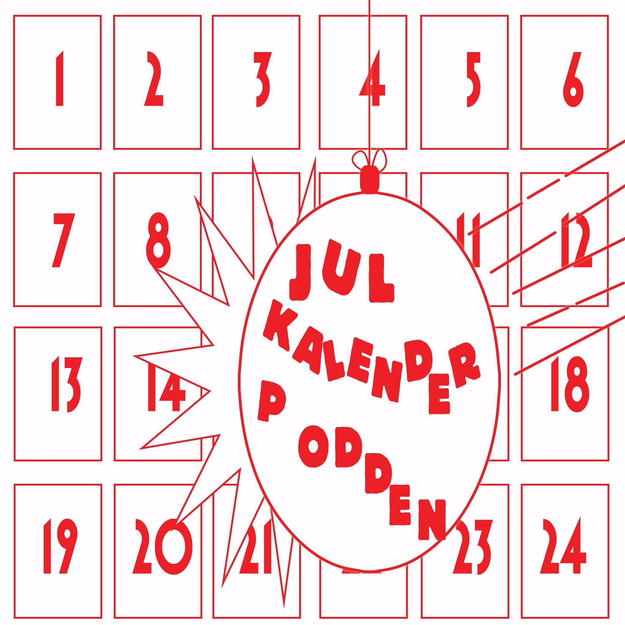 Julkalenderpodden podcast artwork