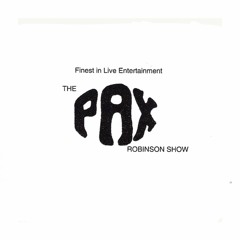 Musician Pax Robinson