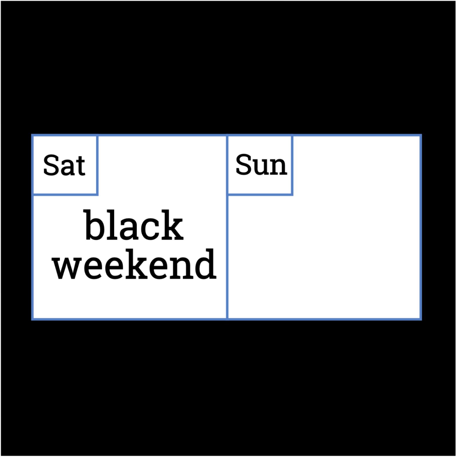 Black Weekend Podcast cover
