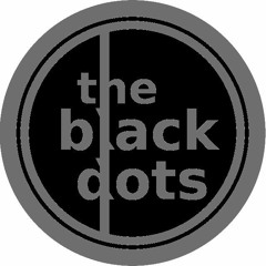 the black dots