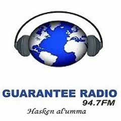 GUARANTEE RADIO Hasken al'umma 94.7 FM