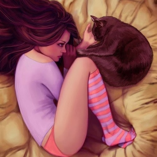 Котик девочка