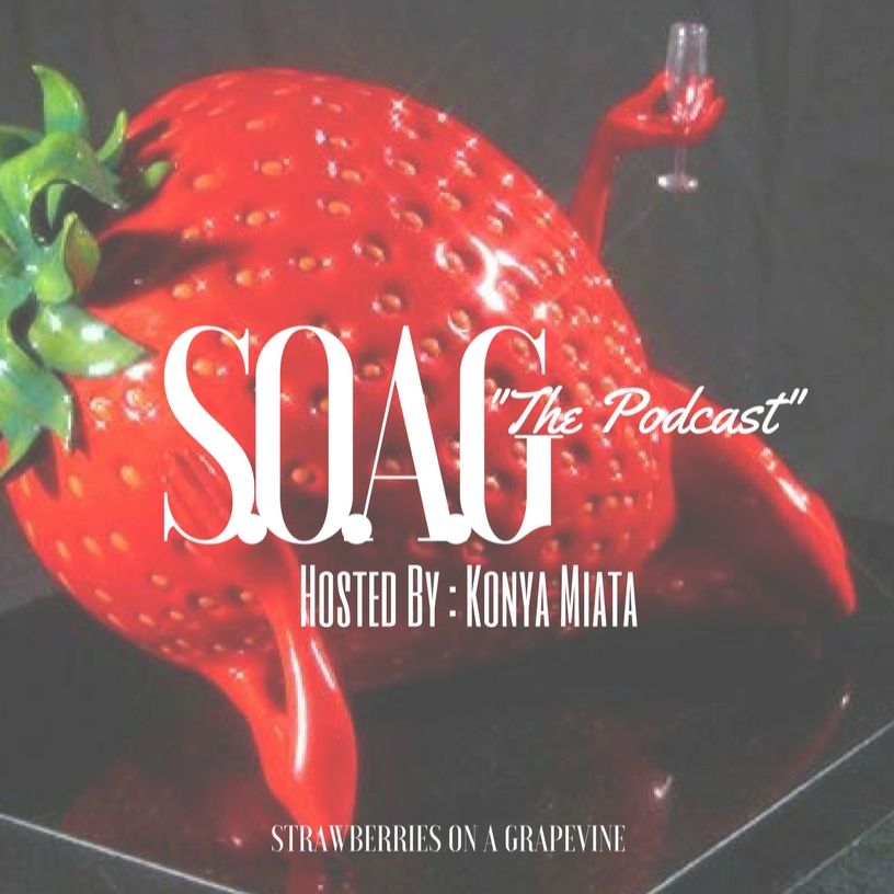Strawberries On A Grapevine