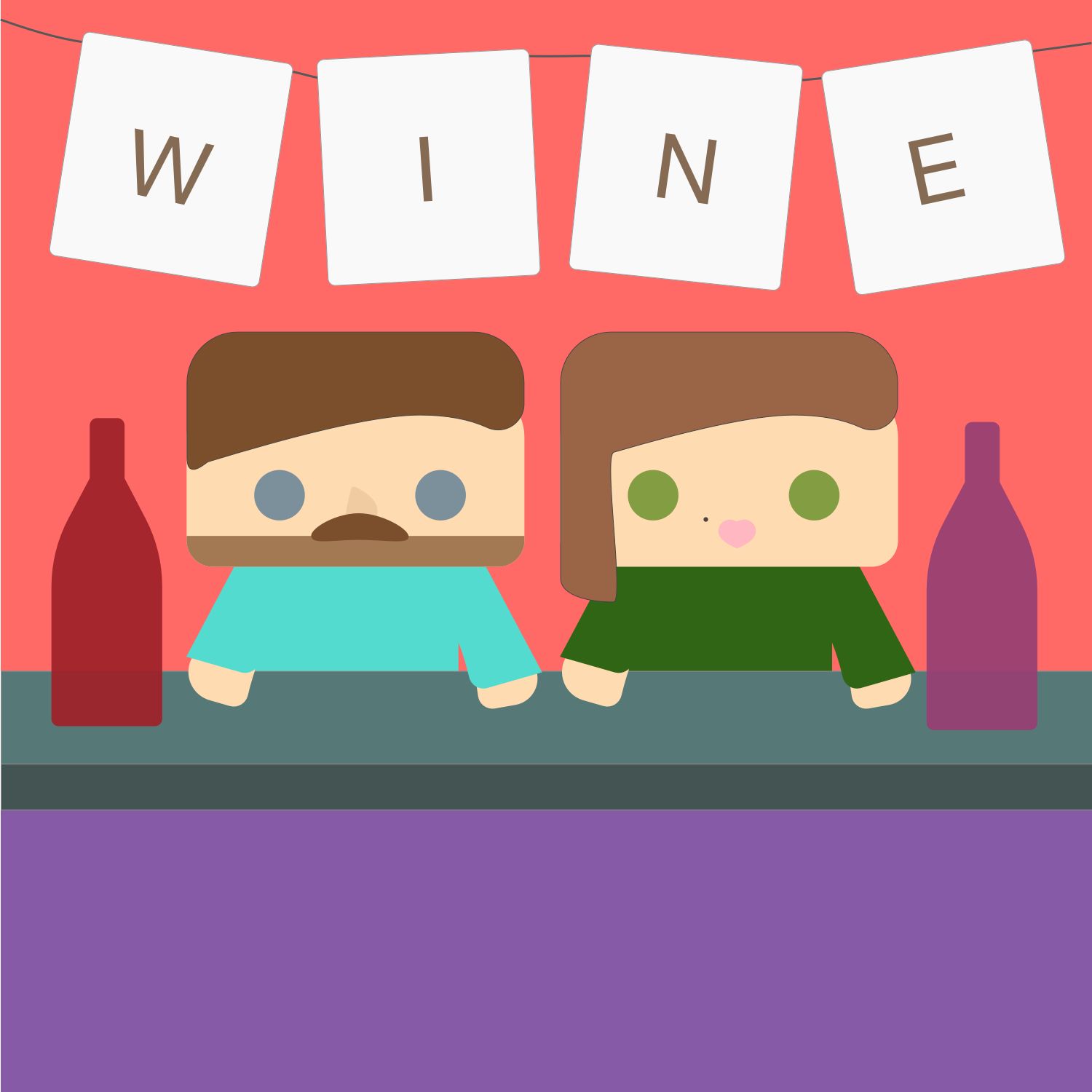 Wine & Cheese with Kelsey and Colson