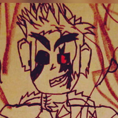Evil red eye